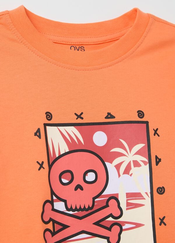 Ovs T-shirt In Cotone Con Stampa
