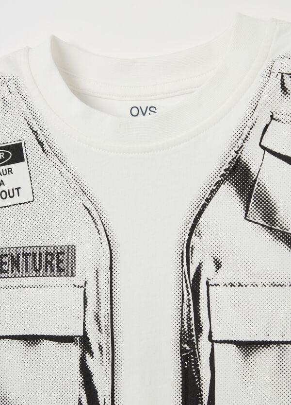 Ovs T-shirt In Cotone Con Stampa