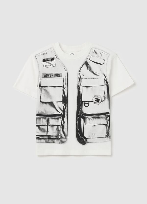 Ovs T-shirt in cotone con stampa