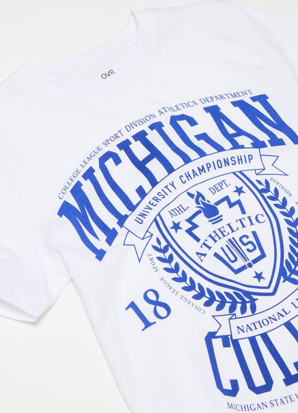 Ovs T-shirt In Cotone Con Stampa