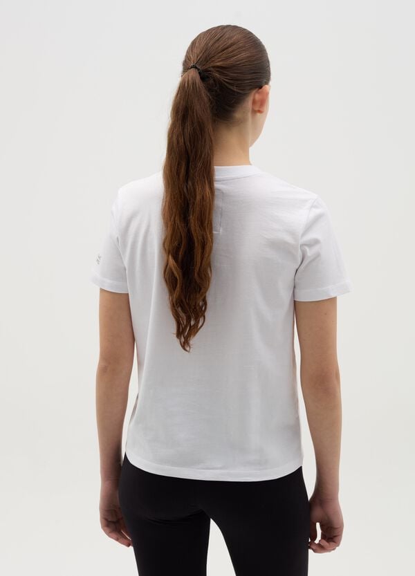 Ovs T-shirt In Cotone Con Stampa Logo