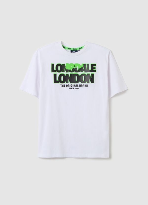 Ovs T-shirt in cotone con stampa logo