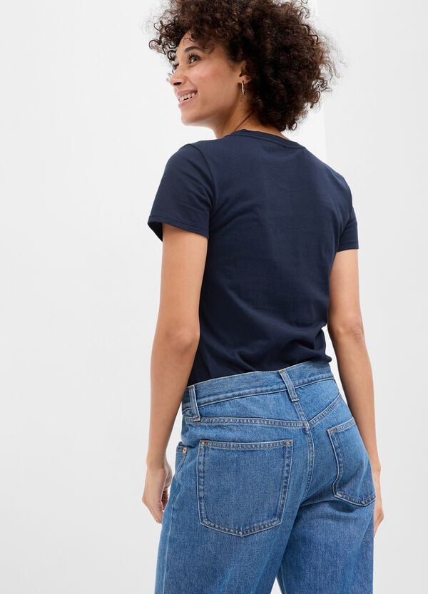 Ovs T-shirt In Cotone Con Stampa Logo