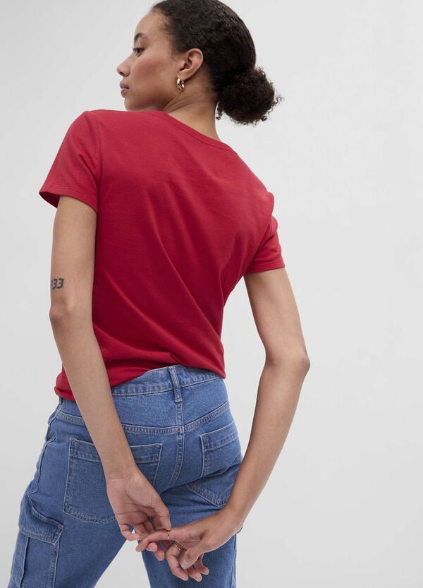 Ovs T-shirt In Cotone Con Stampa Logo