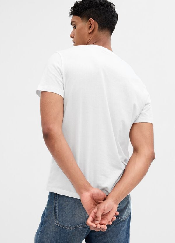 Ovs T-shirt In Cotone Con Stampa Logo