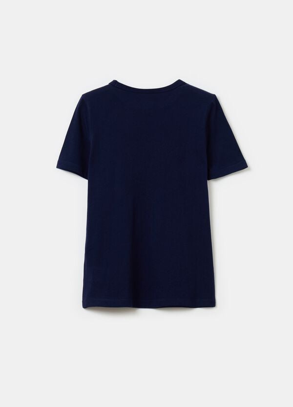 Ovs T-shirt In Cotone Con Stampa Logo