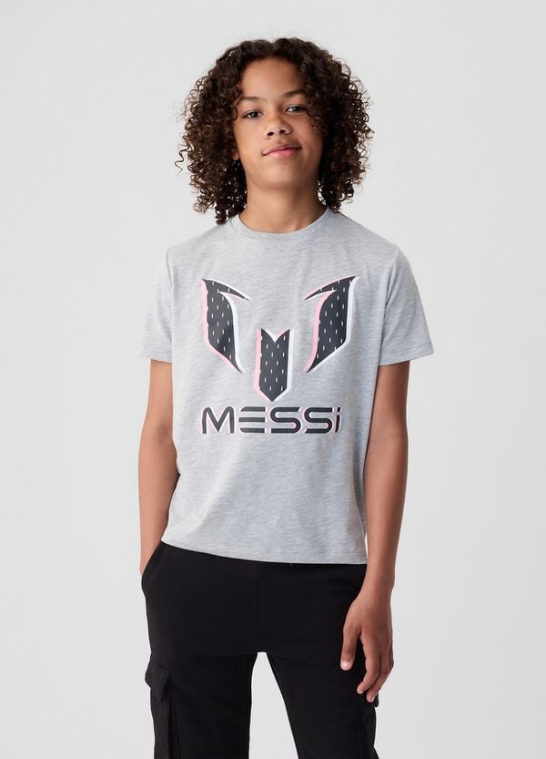 Ovs T-shirt In Cotone Con Stampa Messi