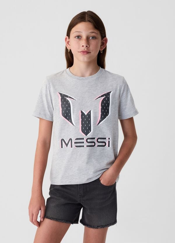 Ovs T-shirt In Cotone Con Stampa Messi