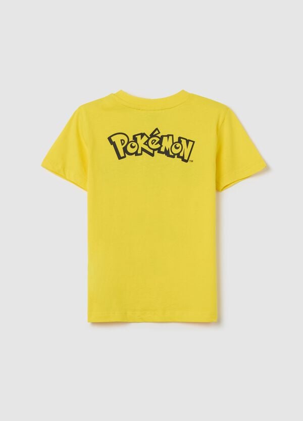 Ovs T-shirt In Cotone Con Stampa Pikachu