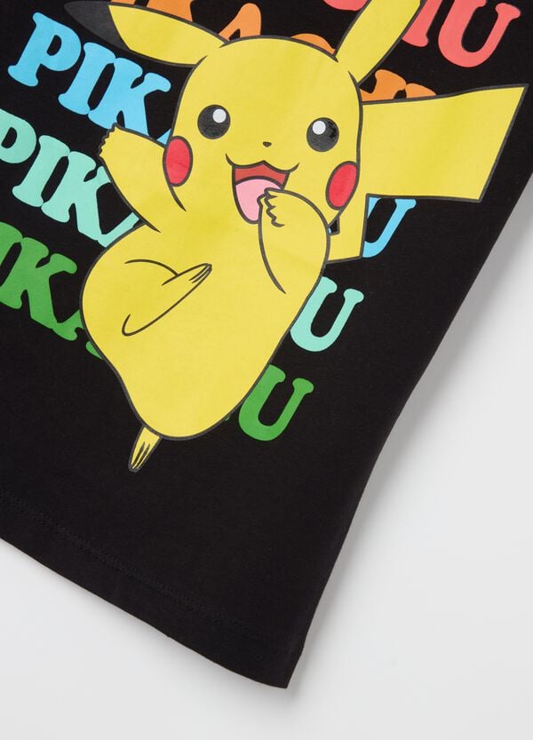 Ovs T-shirt In Cotone Con Stampa Pikachu