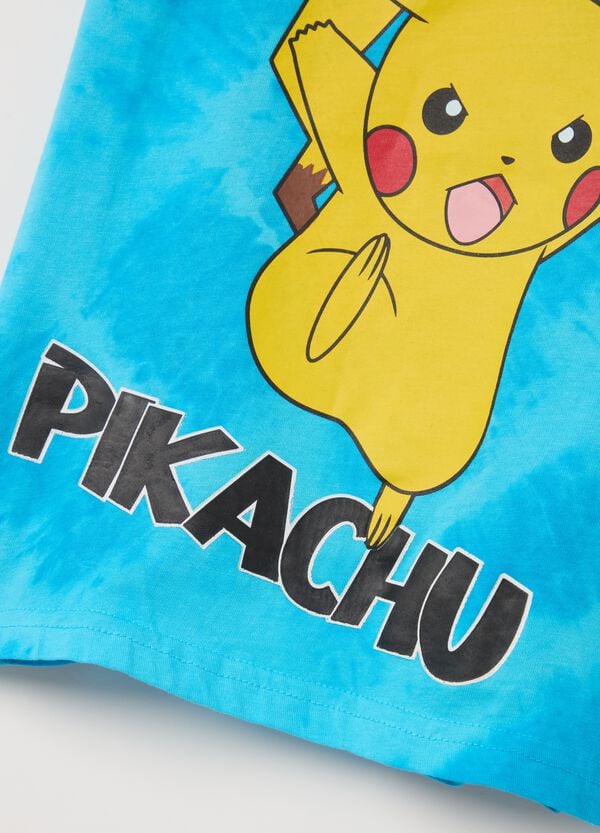 Ovs T-shirt In Cotone Con Stampa Pikachu