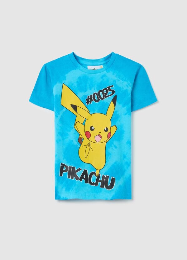 Ovs T-shirt in cotone con stampa Pikachu
