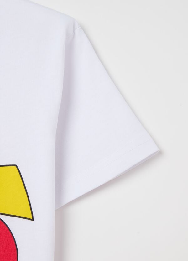 Ovs T-shirt In Cotone Con Stampa Pikachu