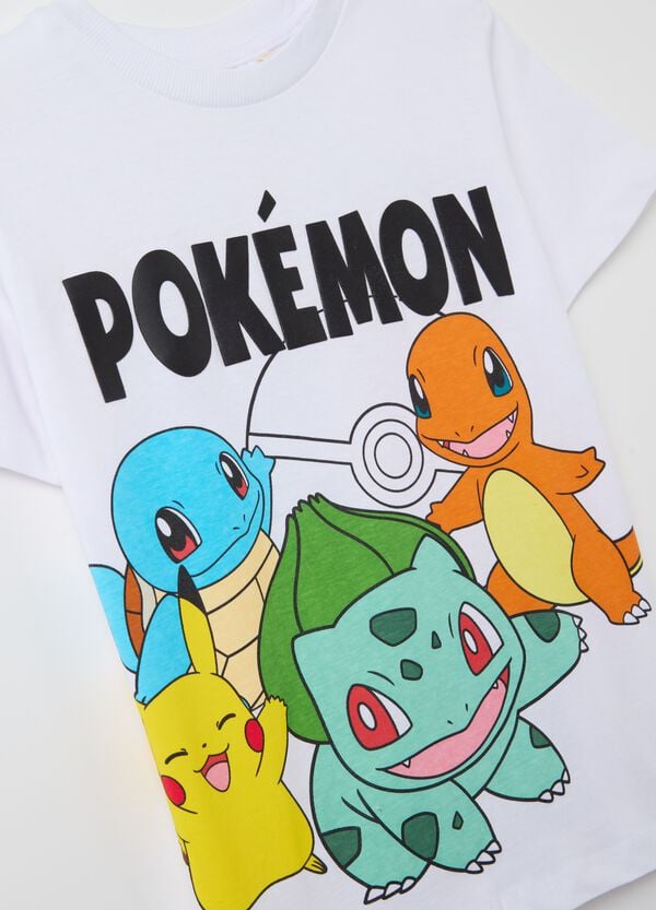 Ovs T-shirt In Cotone Con Stampa Pokémon