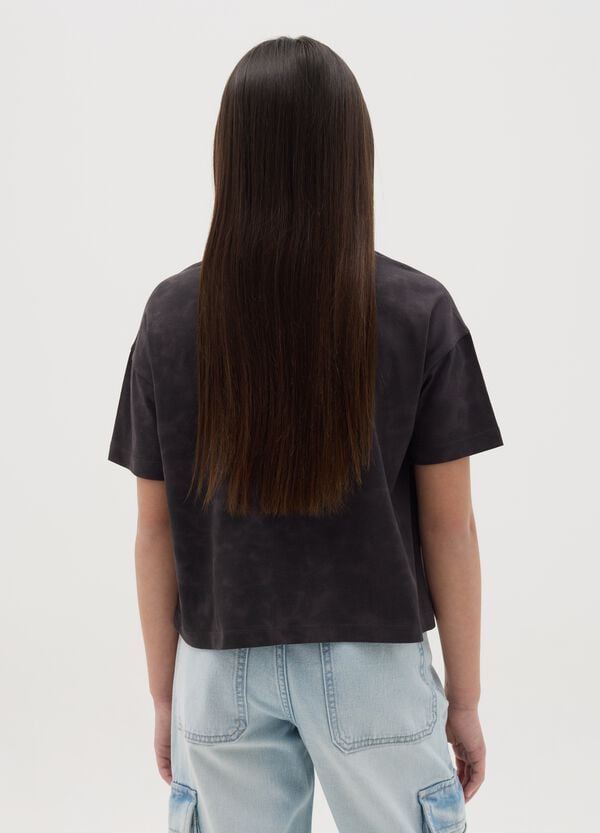 Ovs T-shirt In Cotone Con Stampa Stitch