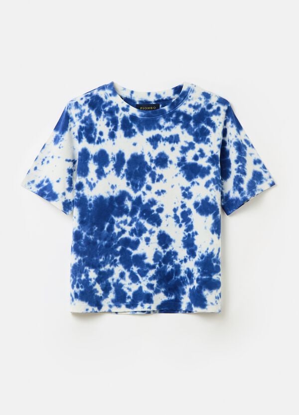 Ovs T-shirt In Cotone Con Stampa Tie Dye