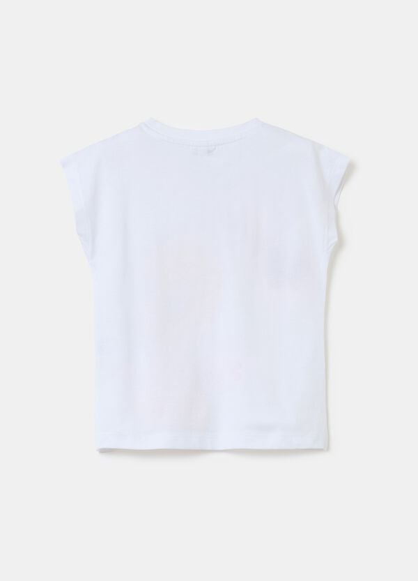 Ovs T-shirt In Cotone Con Stampa Titti