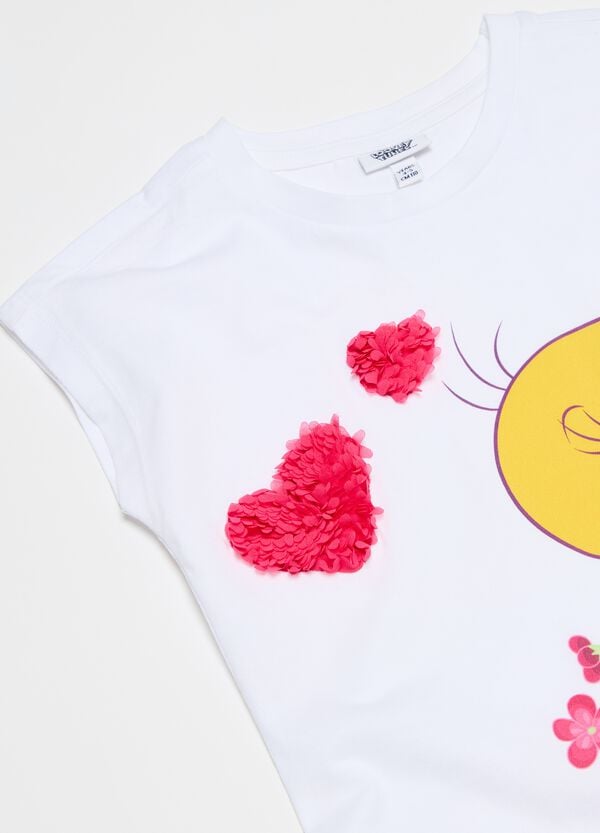 Ovs T-shirt In Cotone Con Stampa Titti
