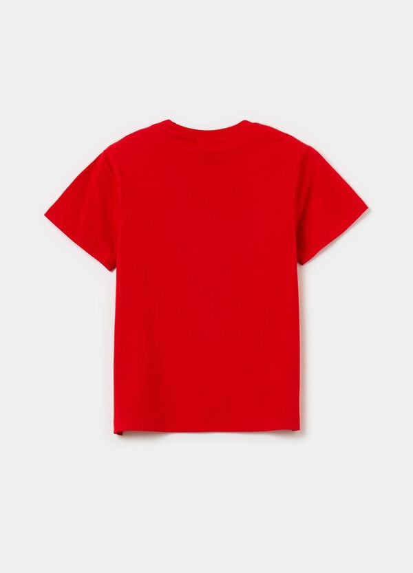 Ovs T-shirt In Cotone Con Stampa Yoshi
