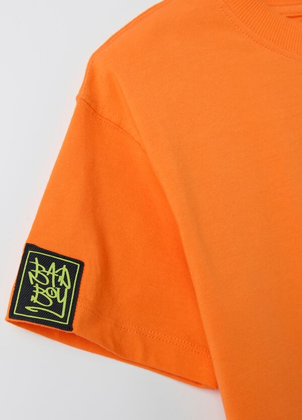 Ovs T-shirt In Cotone Con Tasca E Stampa "Have Fun"