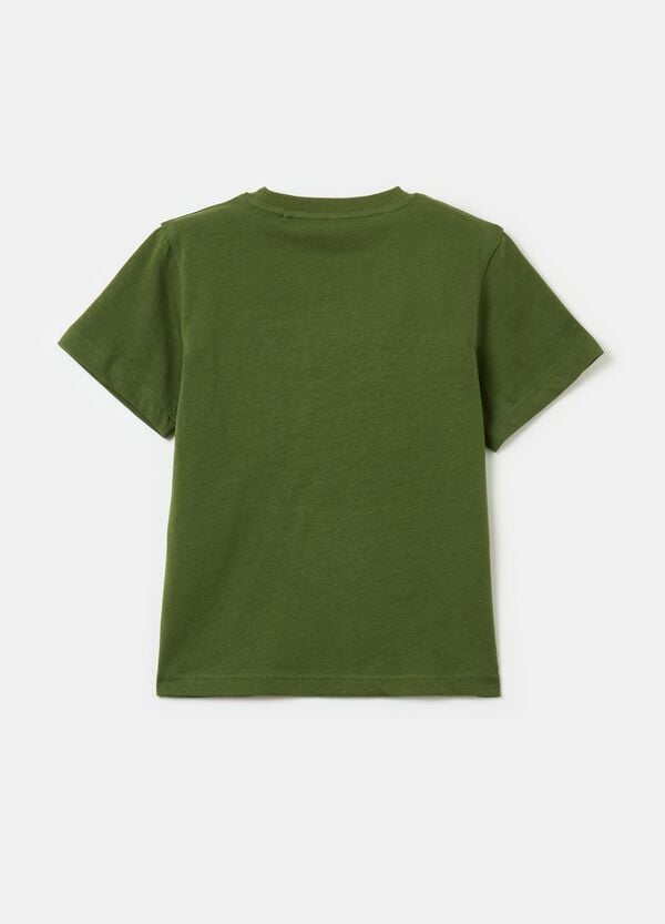 Ovs T-shirt In Cotone Con Tasca E Stampa