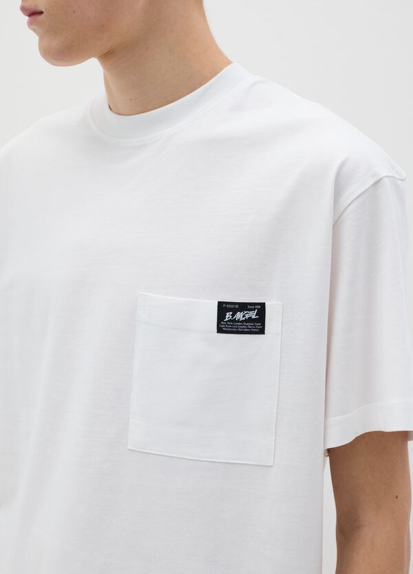 Ovs T-shirt In Cotone Con Tasca