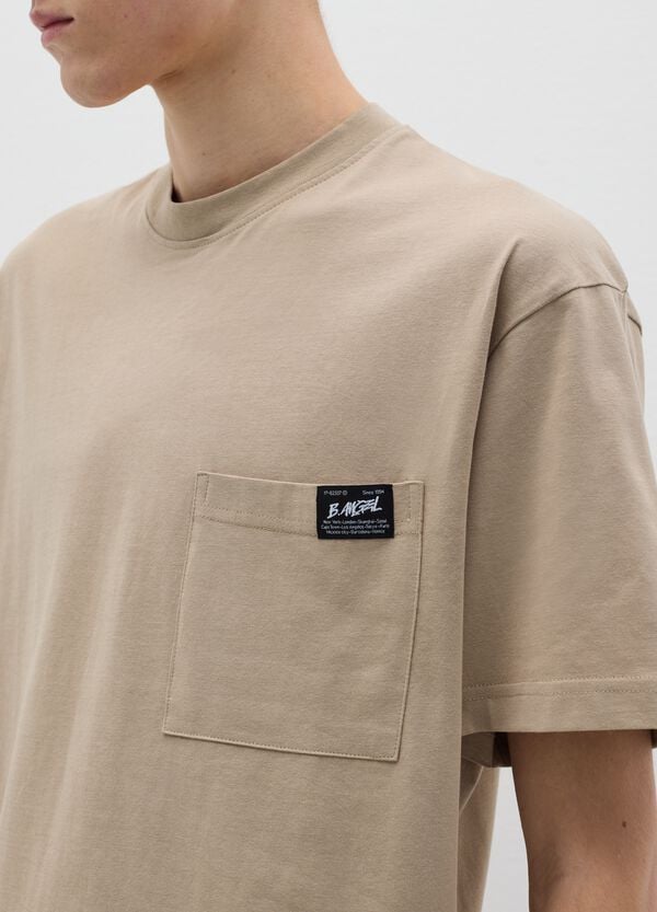 Ovs T-shirt In Cotone Con Tasca