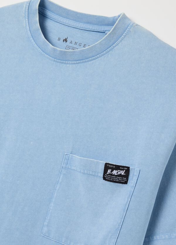 Ovs T-shirt In Cotone Con Tasca