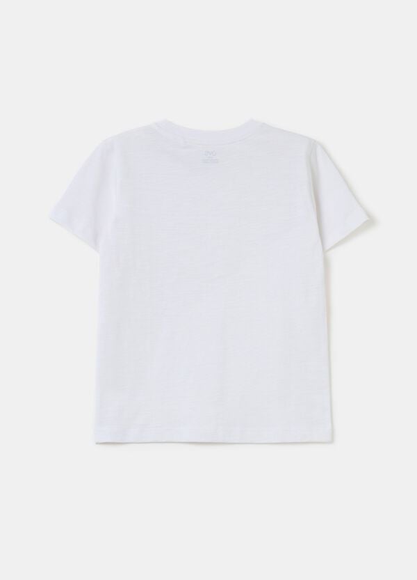 Ovs T-shirt In Cotone Con Tasca