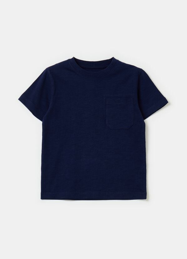 Ovs T-shirt In Cotone Con Tasca