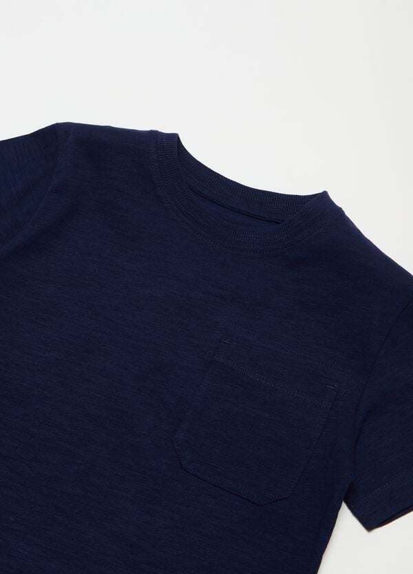 Ovs T-shirt In Cotone Con Tasca