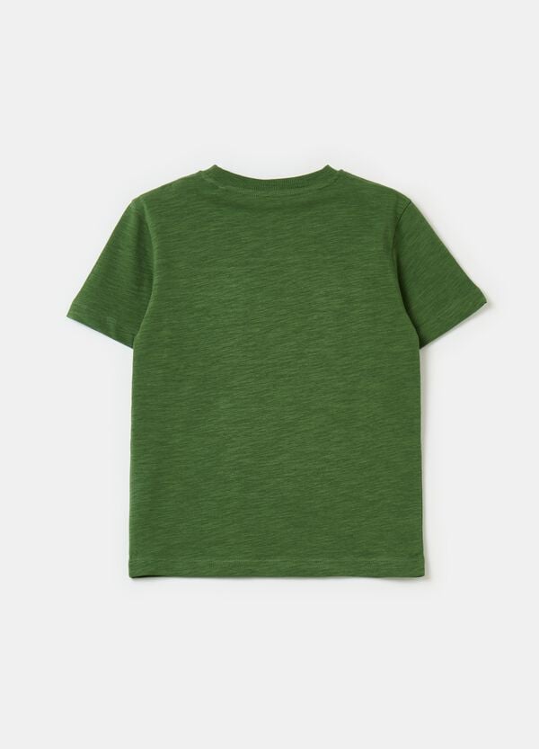 Ovs T-shirt In Cotone Con Tasca
