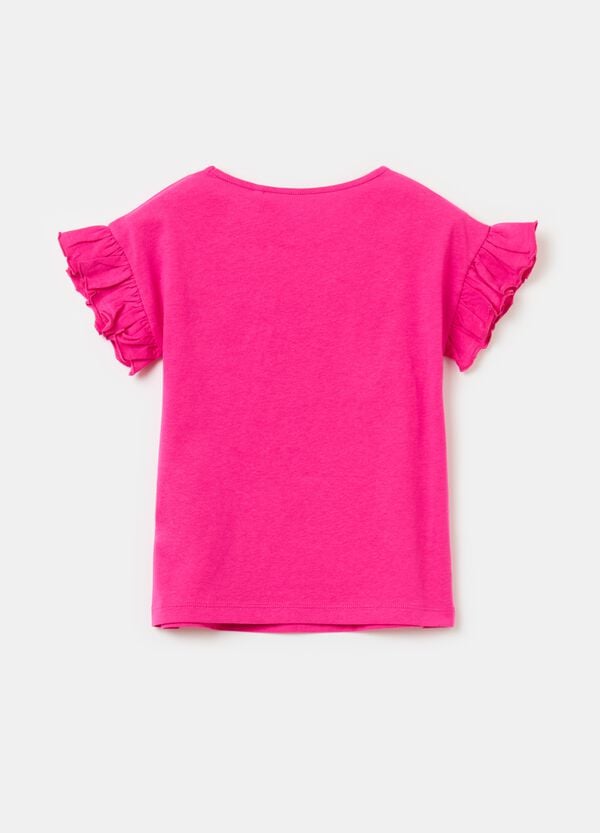 Ovs T-shirt In Cotone Con Taschino E Rouches