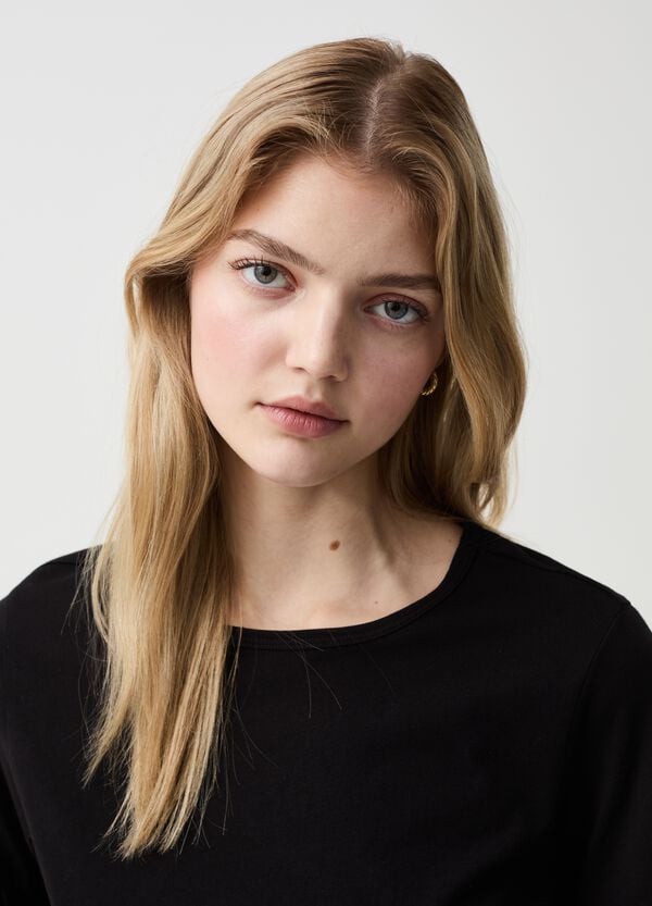 Ovs T-shirt In Cotone Con Volant