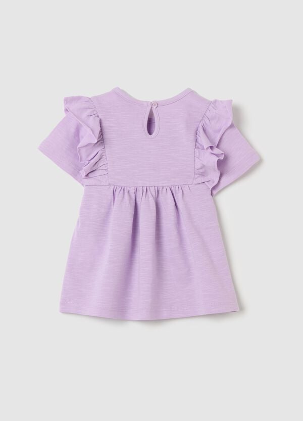 Ovs T-shirt In Cotone Con Volant