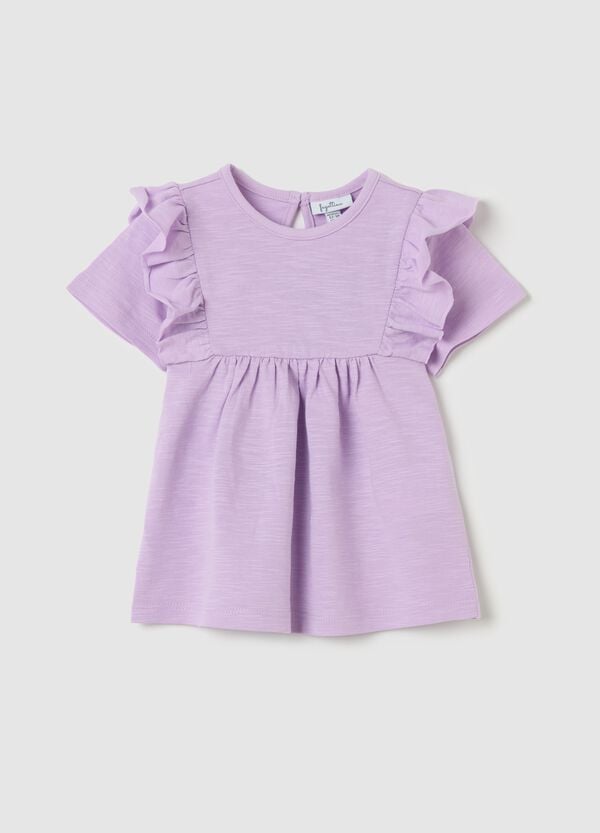 Ovs T-shirt in cotone con volant