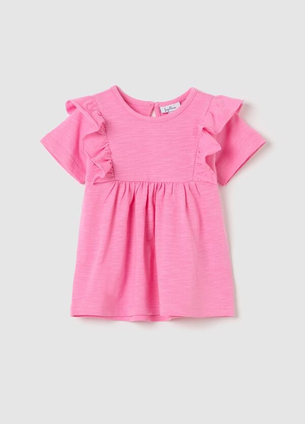 Ovs T-shirt in cotone con volant