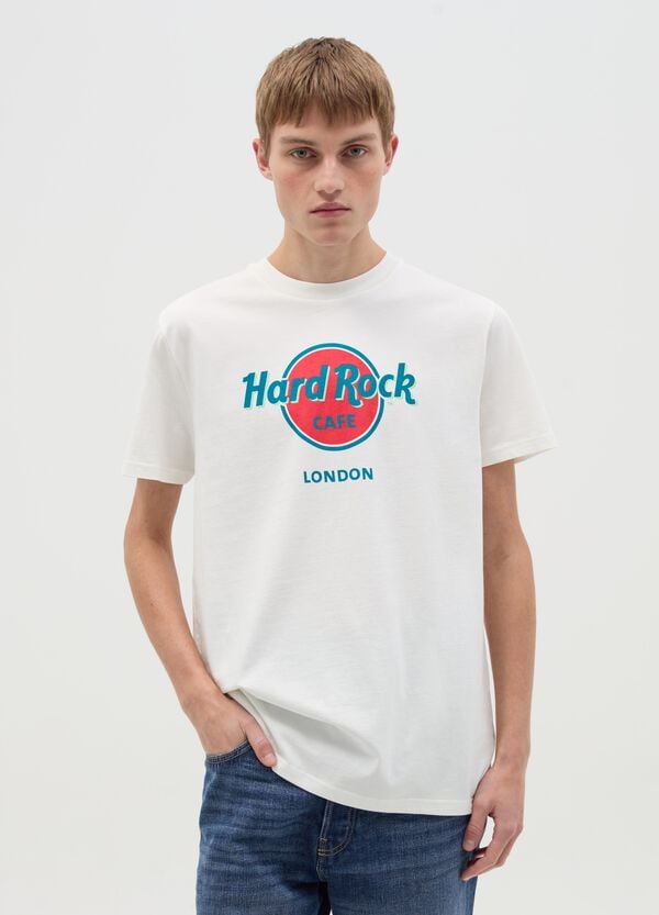 Ovs T-shirt In Cotone Hard Rock Cafe London