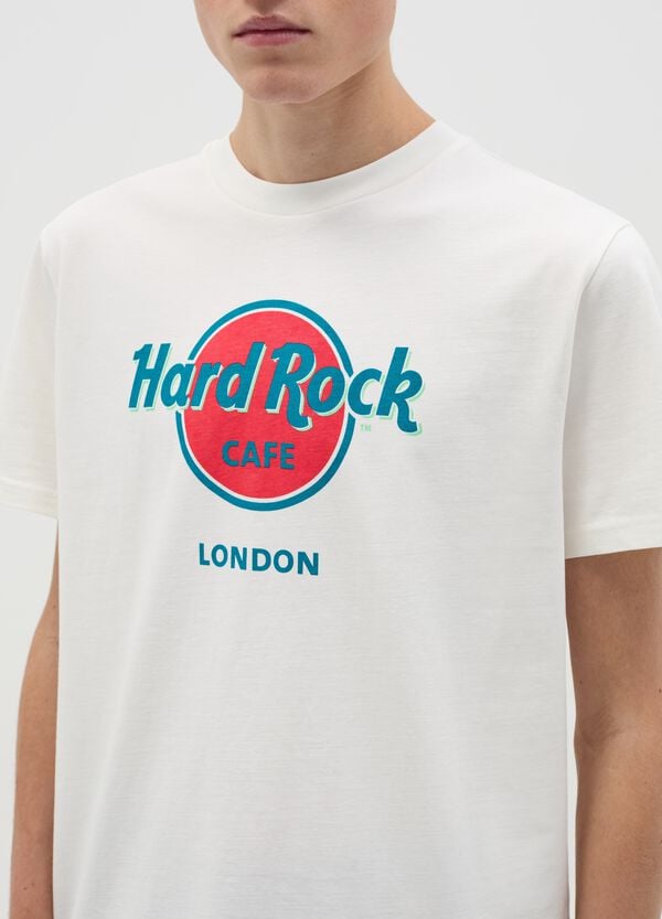 Ovs T-shirt In Cotone Hard Rock Cafe London