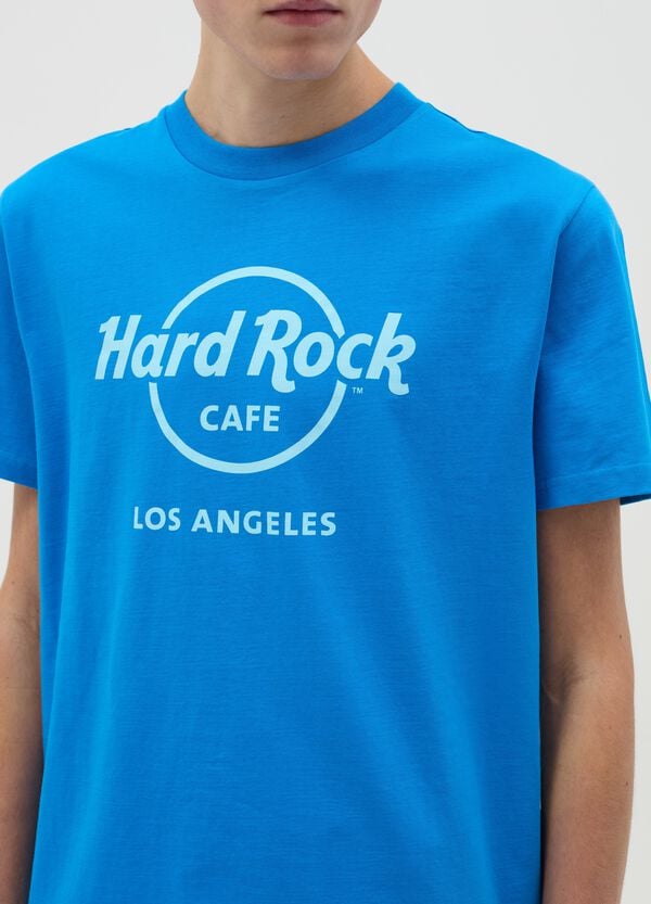 Ovs T-shirt In Cotone Hard Rock Cafe Los Angeles