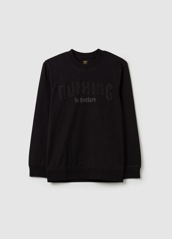 Ovs T-shirt In Cotone "Nothing To Declare"