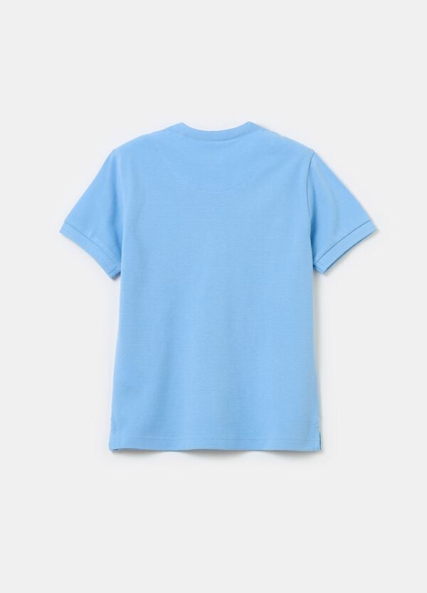 Ovs T-shirt In Cotone Operato Con Taschino