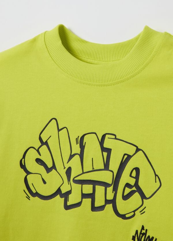 Ovs T-shirt In Cotone Stampa Bugs Bunny "Skate"
