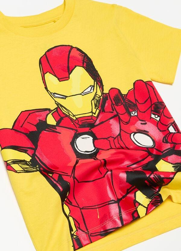 Ovs T-shirt In Cotone Stampa Iron Man