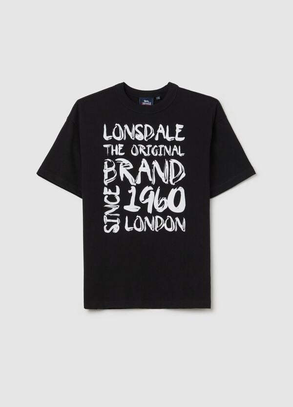 Ovs T-shirt in cotone stampa logo stile graffiti