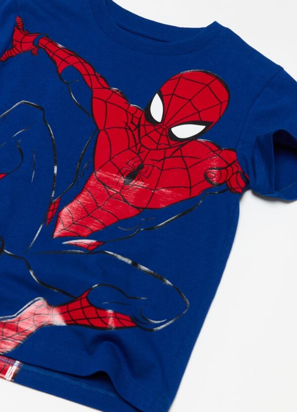 Ovs T-shirt In Cotone Stampa Spider-Man