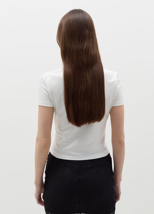 Ovs T-shirt In Cotone Stretch