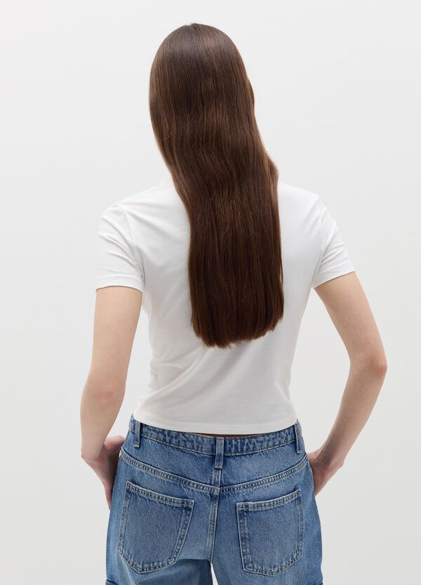 Ovs T-shirt In Cotone Stretch