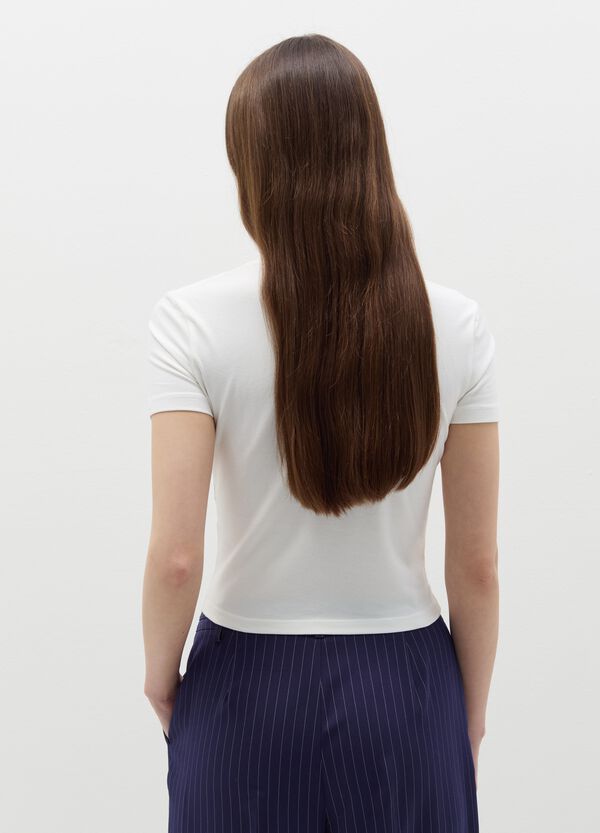 Ovs T-shirt In Cotone Stretch