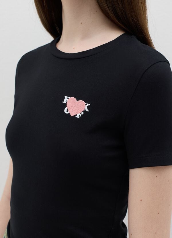 Ovs T-shirt In Cotone Stretch